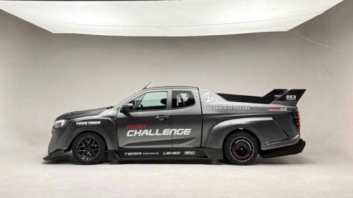 Si creías que Isuzu solo hace pick ups de trabajo, mira lo que han hecho con su D-Max turbodiésel: así es su versión de carreras