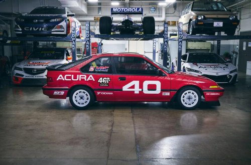 Acura celebrates 40th birthday with ridiculous cool retro Integra