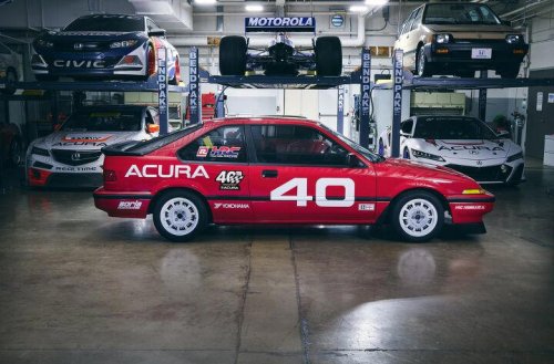 Acura, Acura celebrates 40th birthday with ridiculous cool retro Integra