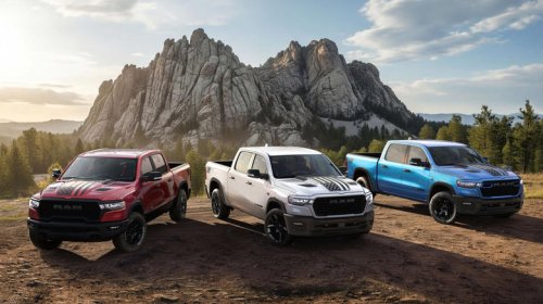 RAM, Ram's new America250 special editions are nonpartisan and apolitical, and don't you dare suggest they aren't