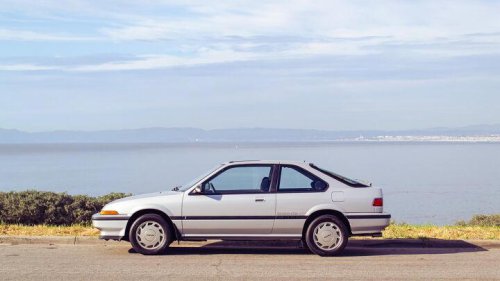 Driving one of the first Acura Integras ever built