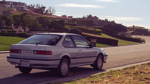 Driving one of the first Acura Integras ever built