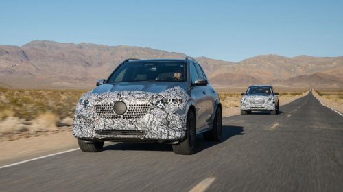 Driving 2027 Mercedes-Benz GLE and GLS prototypes in the desert fulfilled my childhood dream