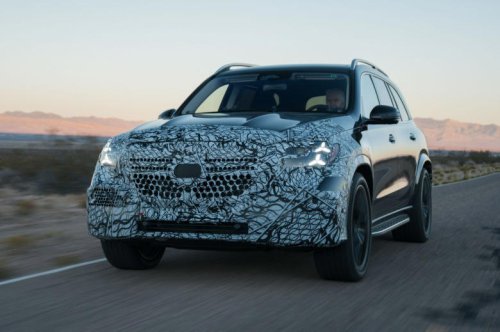 Driving 2027 Mercedes-Benz GLE and GLS prototypes in the desert fulfilled my childhood dream