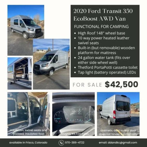2020 Ford Transit for sale