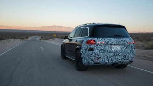 Driving 2027 Mercedes-Benz GLE and GLS prototypes in the desert fulfilled my childhood dream