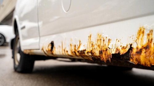What does it take to repair a rusty car frame?