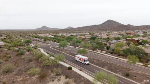 U-Haul's 36-foot Peterbilt is basically a semi truck you can rent without a CDL