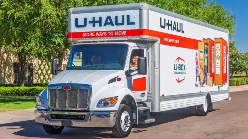 U-Haul's 36-foot Peterbilt is basically a semi truck you can rent without a CDL