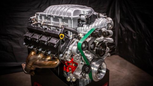 Was the Hellephant engine ever offered in a production car?