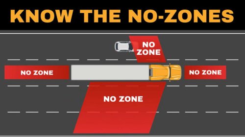 Why you should avoid passing a semi truck on the right
