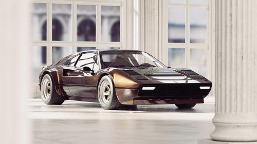 Restomod Ferrari 308 Debut The Day After Ferrari's EV Reveal Is Simply Diabolical