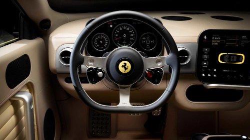 Ferrari, Ferrari just unveiled its first-ever all-electric car—and Jony Ive designed it