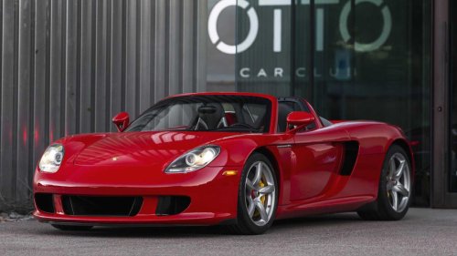 Porsche Carrera GT, Porsche, The rare Gemballa Mirage GT is a Porsche Carrera GT turned up to 11