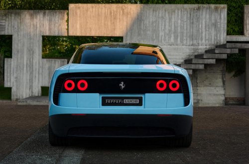 Ferrari eléctrico finalmente se presenta con un diseño audaz y 1036 CV