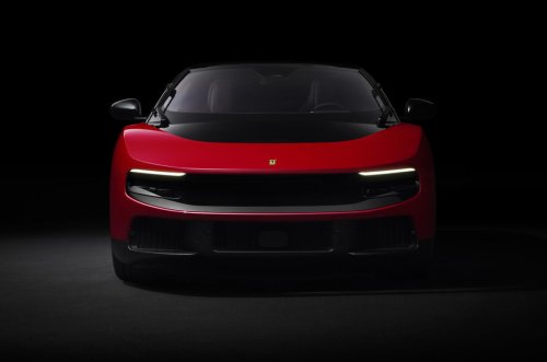 Ferrari eléctrico finalmente se presenta con un diseño audaz y 1036 CV