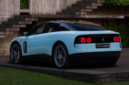 Ferrari, Ferrari eléctrico finalmente se presenta con un diseño audaz y 1036 CV