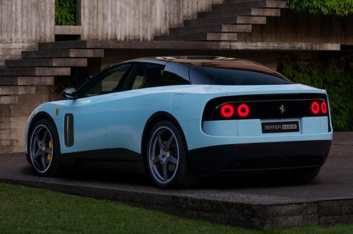 Ferrari, Ferrari eléctrico finalmente se presenta con un diseño audaz y 1036 CV
