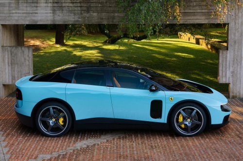 Ferrari eléctrico finalmente se presenta con un diseño audaz y 1036 CV