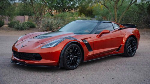 This Daytona sunrise orange Z06 might be one of the sexiest C7 Corvettes