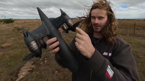 Ben Biggs, ingeniero aeroespacial australiano, crea el dron más rápido del mundo: alcanza casi 700 km/h
