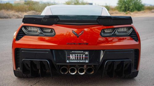 This Daytona sunrise orange Z06 might be one of the sexiest C7 Corvettes