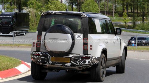 Land Rover, Rover, The latest Land Rover Defender spy shots leave little to the imagination
