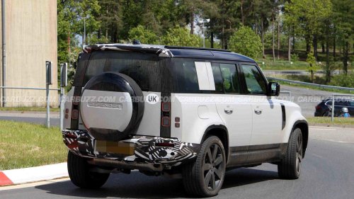 Land Rover, Rover, The latest Land Rover Defender spy shots leave little to the imagination