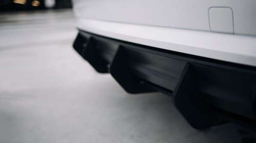 What is a rear diffuser for in a car?