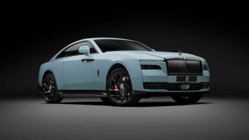 Rolls-Royce, Forget hood ornaments, the new Rolls-Royce Spectre has a clock ornament