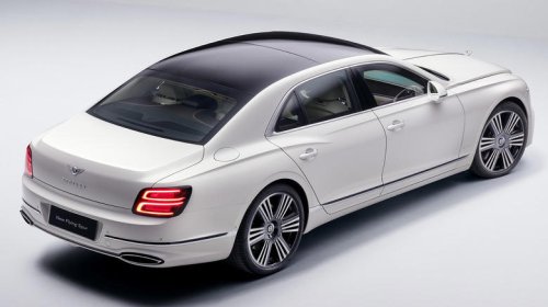 Bentley, Bentley Flying Spur, Refreshed Bentley Flying Spur gets single-unit headlights, sporty 'S' trim and a $34,000 stereo