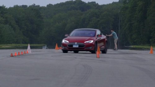Consumer Reports' emergency handling tests look super fun