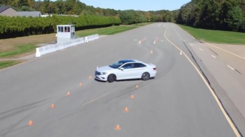Consumer Reports' emergency handling tests look super fun