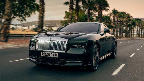 Forget hood ornaments, the new Rolls-Royce Spectre has a clock ornament