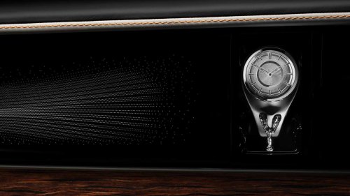 Rolls-Royce, Forget hood ornaments, the new Rolls-Royce Spectre has a clock ornament