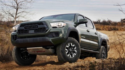 Oops: Ram's idea of a 'patriotic' pickup truck is apparently a Toyota Tacoma