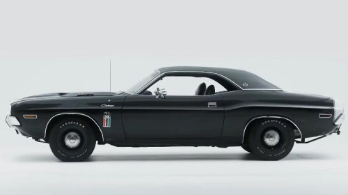 Behind the legend of the 1970 Black Ghost Dodge Challenger street racer