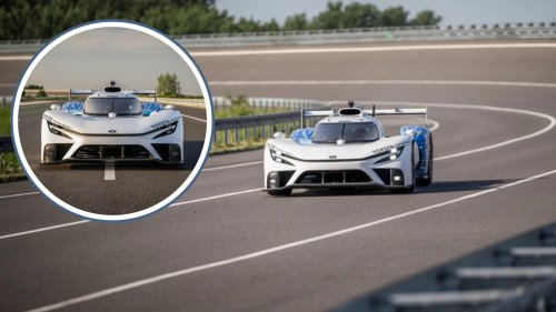 Liquid hydrogen combustion race car from Toyota ready for ultimate Le Mans debut