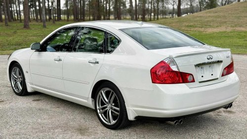 The sedan with Infiniti reliability and Mercedes AMG presence