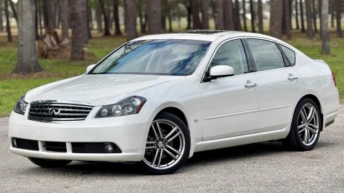 The sedan with Infiniti reliability and Mercedes AMG presence
