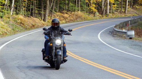 How far can a motorcycle lean? Speed is an important factor
