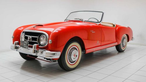 The Nash-Healey America quietly built with Italian bodywork
