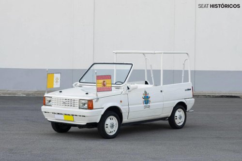 El Seat Panda de Juan Pablo II, un papamóvil diseñado y fabricado en 15 días en 1982