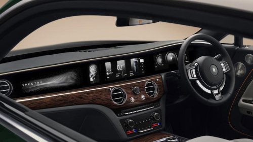 Rolls-Royce Spectre Series II gets more power and range, but you'll really care about the redesigned clock and absurd trim options