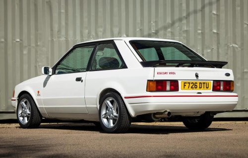 40 años después, Tolman hace justicia con el Ford Escort XR3i gracias a este restomod