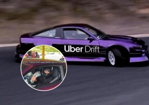 Uber lanza en Japón el 'modo drift' y convierte cada trayecto en un espectáculo que parece sacado de 'Initial D'