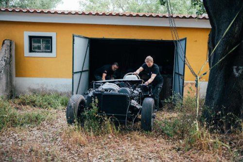 Mercedes, Los 'barn find' existen y muy cerca de nosotros: un Mercedes 300 SL Gullwing en Lisboa