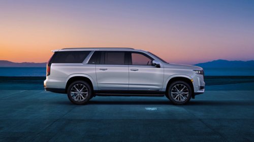 What does ESV stand for on the Cadillac Escalade?