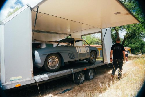 Mercedes, Los 'barn find' existen y muy cerca de nosotros: un Mercedes 300 SL Gullwing en Lisboa