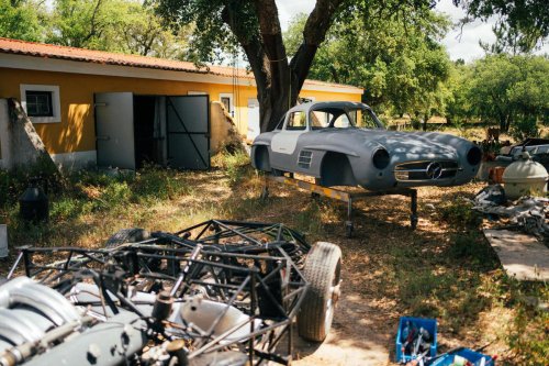 Mercedes, Los 'barn find' existen y muy cerca de nosotros: un Mercedes 300 SL Gullwing en Lisboa